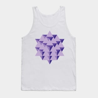 64 Tetrahedron Grid Tank Top